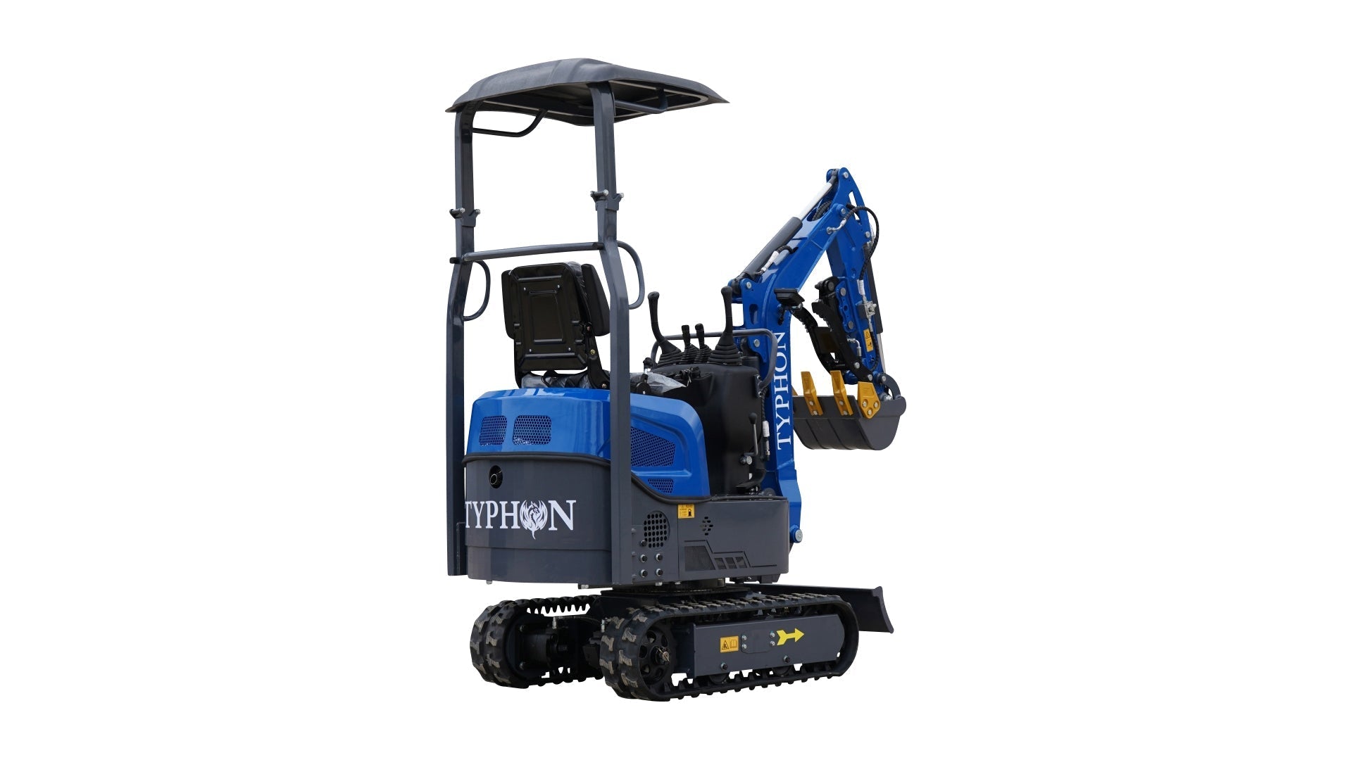 TYPHON TERROR XI STORM Mini Excavator – 1.1 Ton Boom Swing