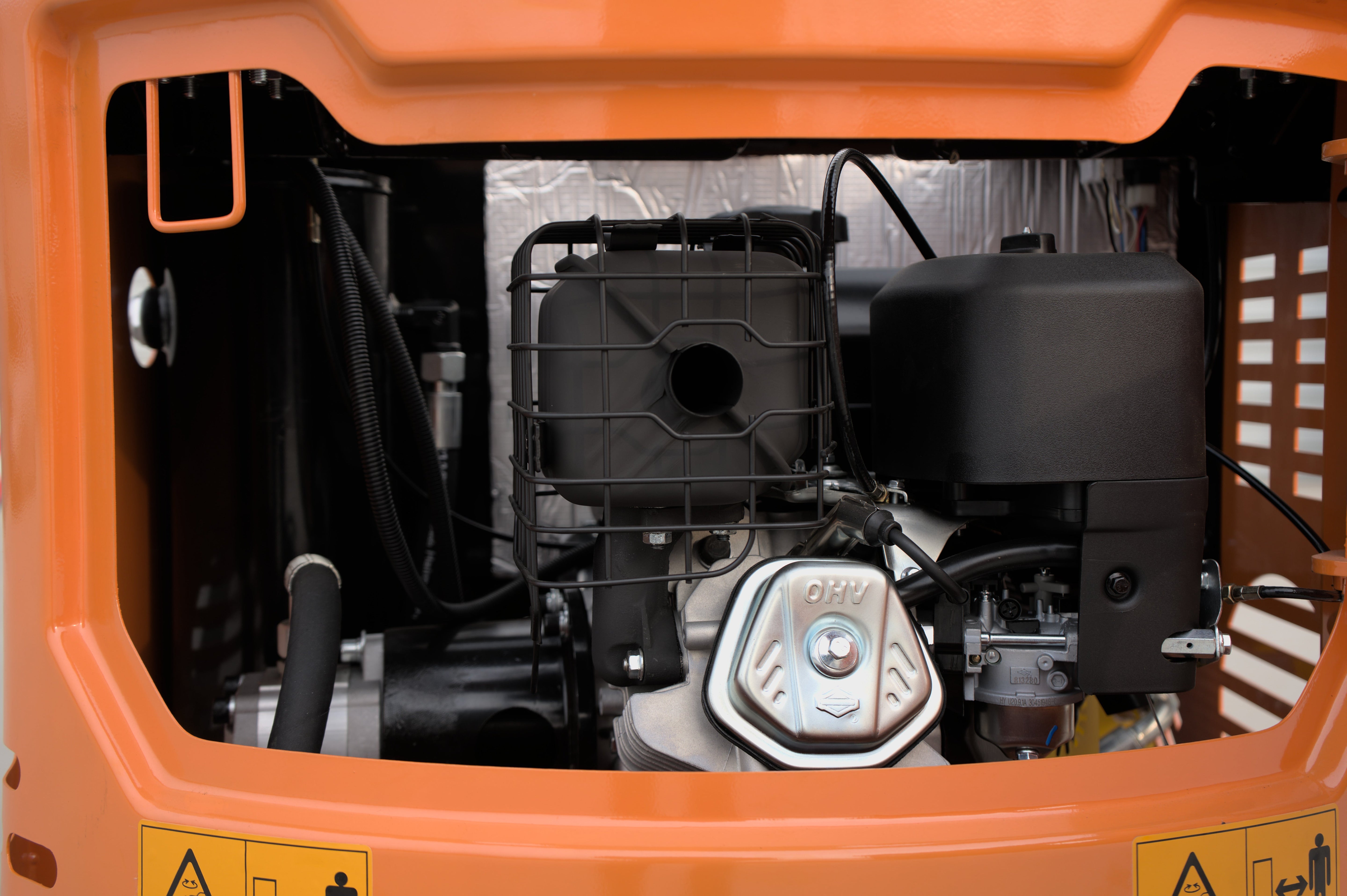 TYPHON TYRANT X 1-Ton Mini Excavator 13.5HP Briggs & Stratton Engine, Hydraulic Thumb Clip, Dozer Blade, 360° Body Swing