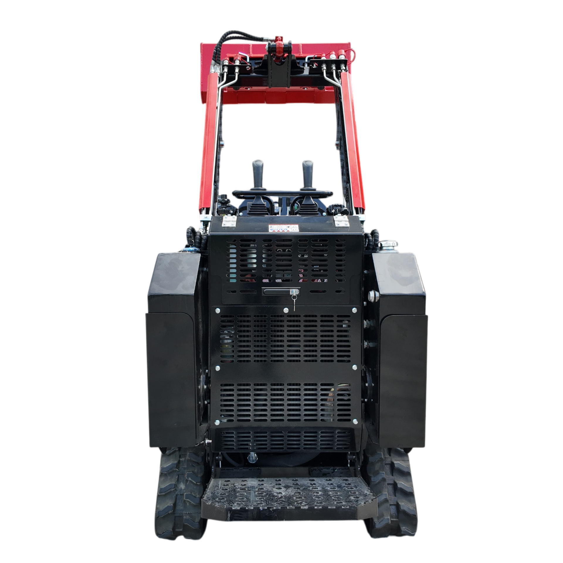 Typhon Stomp V900 Mini Track Loader Kubota D1105 25HP Diesel Stand-On Skid Steer EPA / EU Stage V