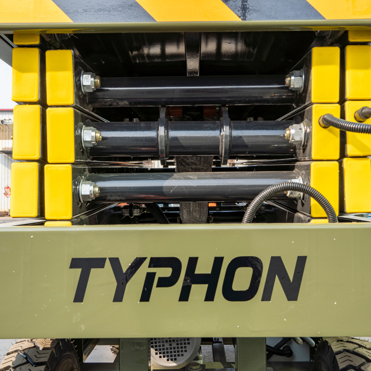 TYPHON xFlex-2037W Walk-Behind Scissor Lift 20 ft, load capacity 1102 lb, 110V Electric