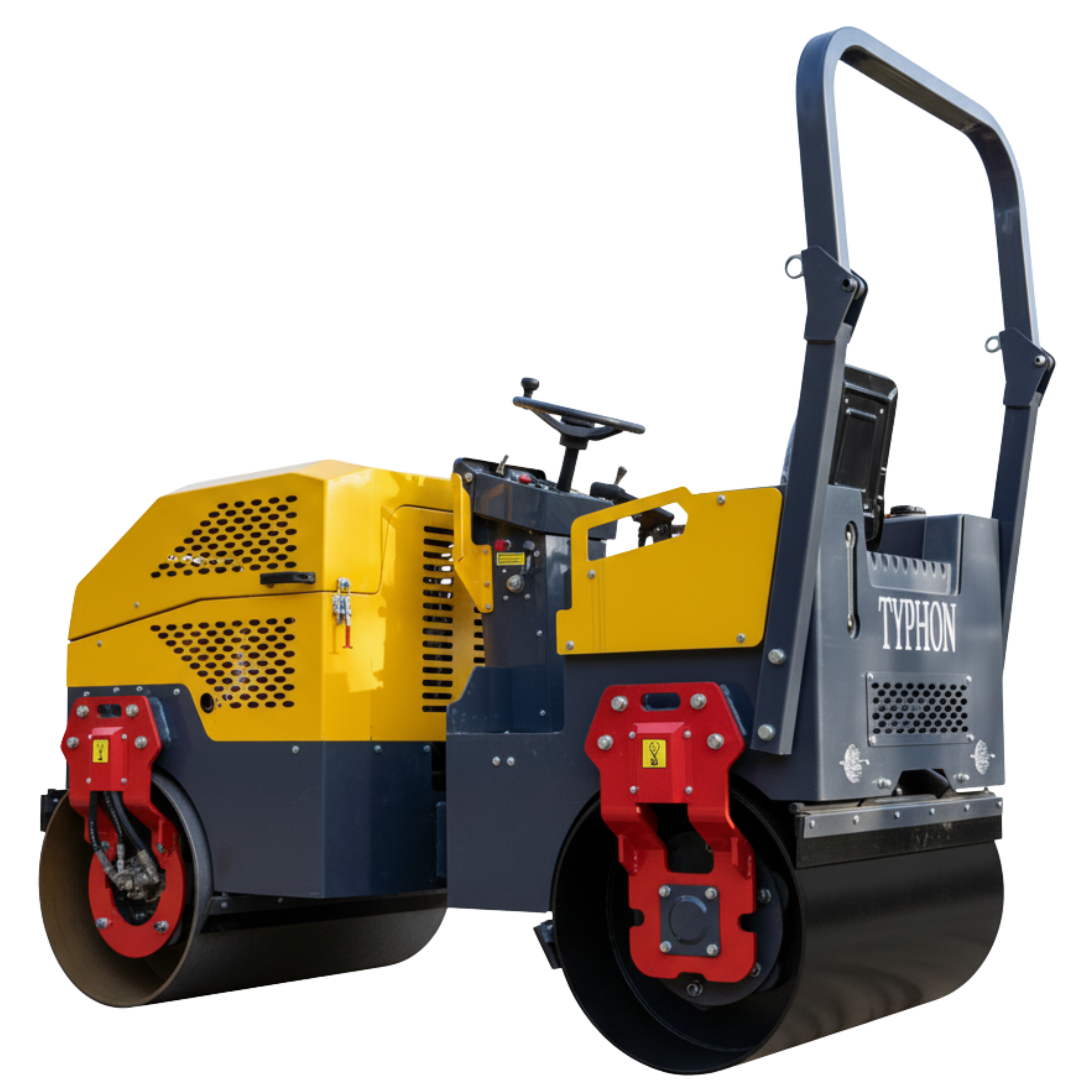 Fury 20 Mini Road Roller Hydraulic Two Wheel Drive, Front Wheel Vibration System, 23 hp B&S Engine USA