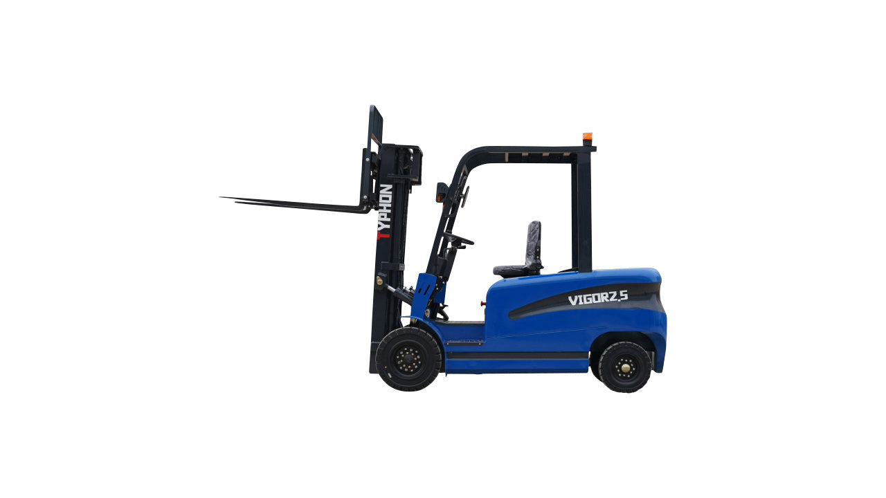 2025 TYPHON VIGOR 2.5 Blue Electric Forklift 2.5 Ton Lifter