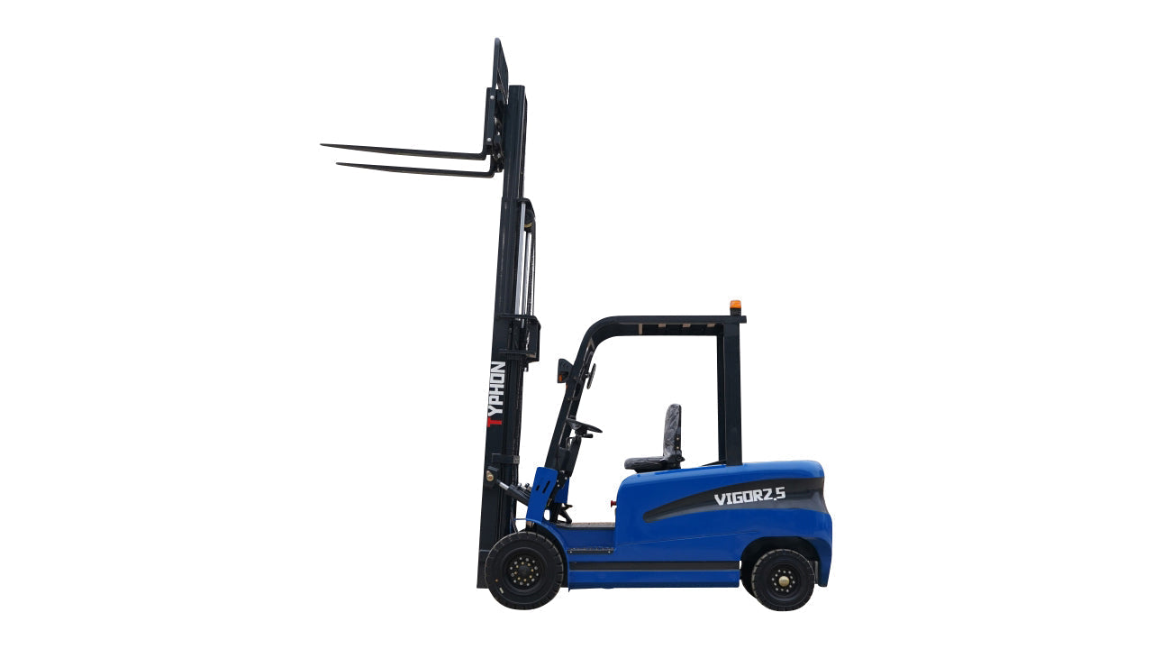 2025 TYPHON VIGOR 2.5 Blue Electric Forklift 2.5 Ton Lifter