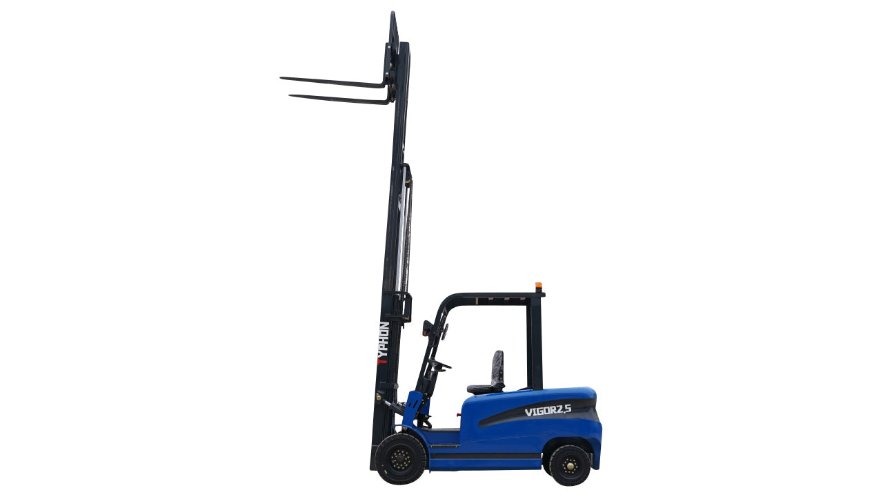 2025 TYPHON VIGOR 2.5 Blue Electric Forklift 2.5 Ton Lifter