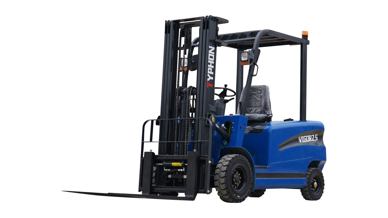 2025 TYPHON VIGOR 2.5 Blue Electric Forklift 2.5 Ton Lifter