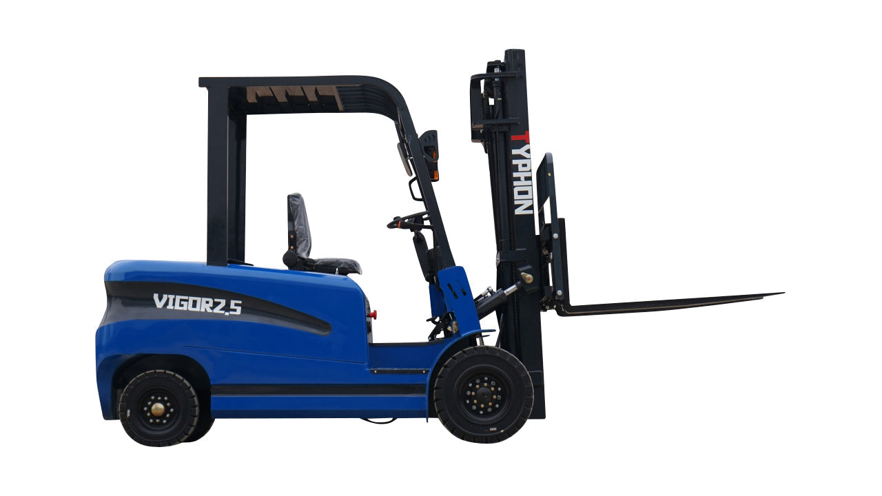 2025 TYPHON VIGOR 2.5 Blue Electric Forklift 2.5 Ton Lifter