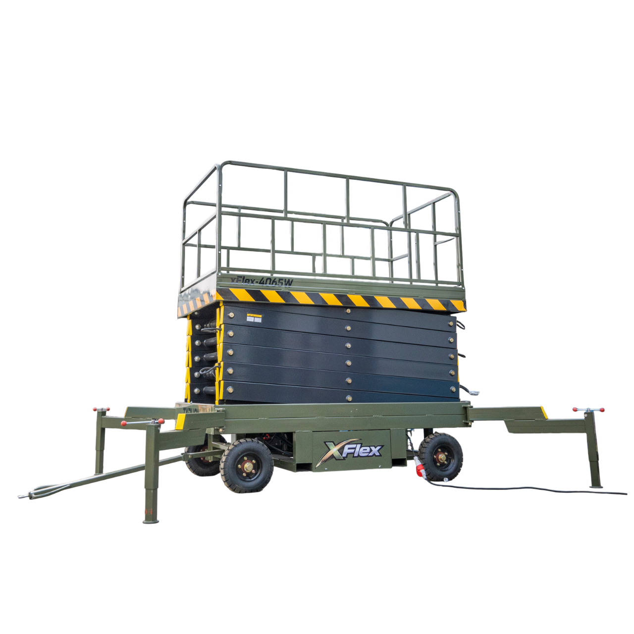 TYPHON xFlex-4065W Walk-behind Scissor Lift 40 ft lifting