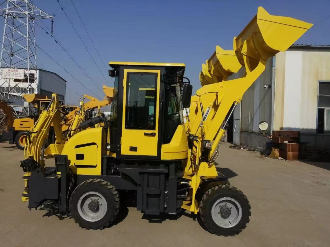 Brand New TYPHON TERROR 4WD Backhoe Loader