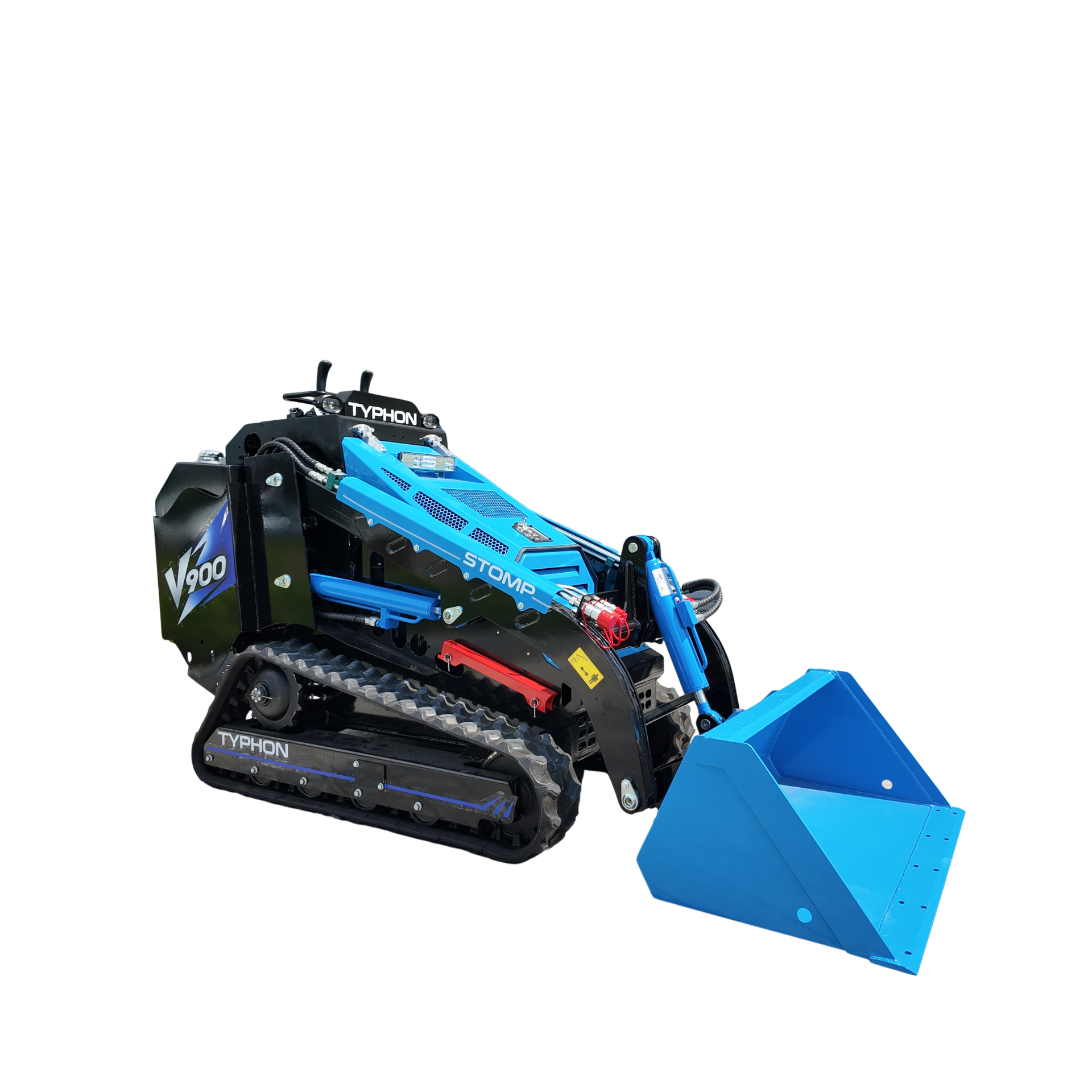 Typhon Stomp V900 25HP Kubota Diesel Mini Track Loader Stand-On Skid Steer EPA/EU Stage V