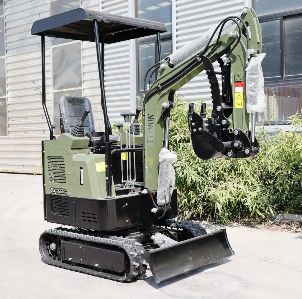TYPHON TERROR XV STORM Mini Excavator – 1.05 Ton