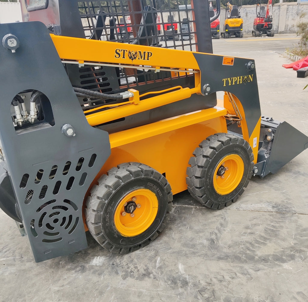 Brand New TYPHON STOMP 508 Mini Skid Steer Gas EPA Engine