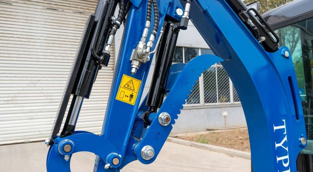 TYPHON 18 FLEX PRO 1.8 Ton Mini Excavator 12 attachments