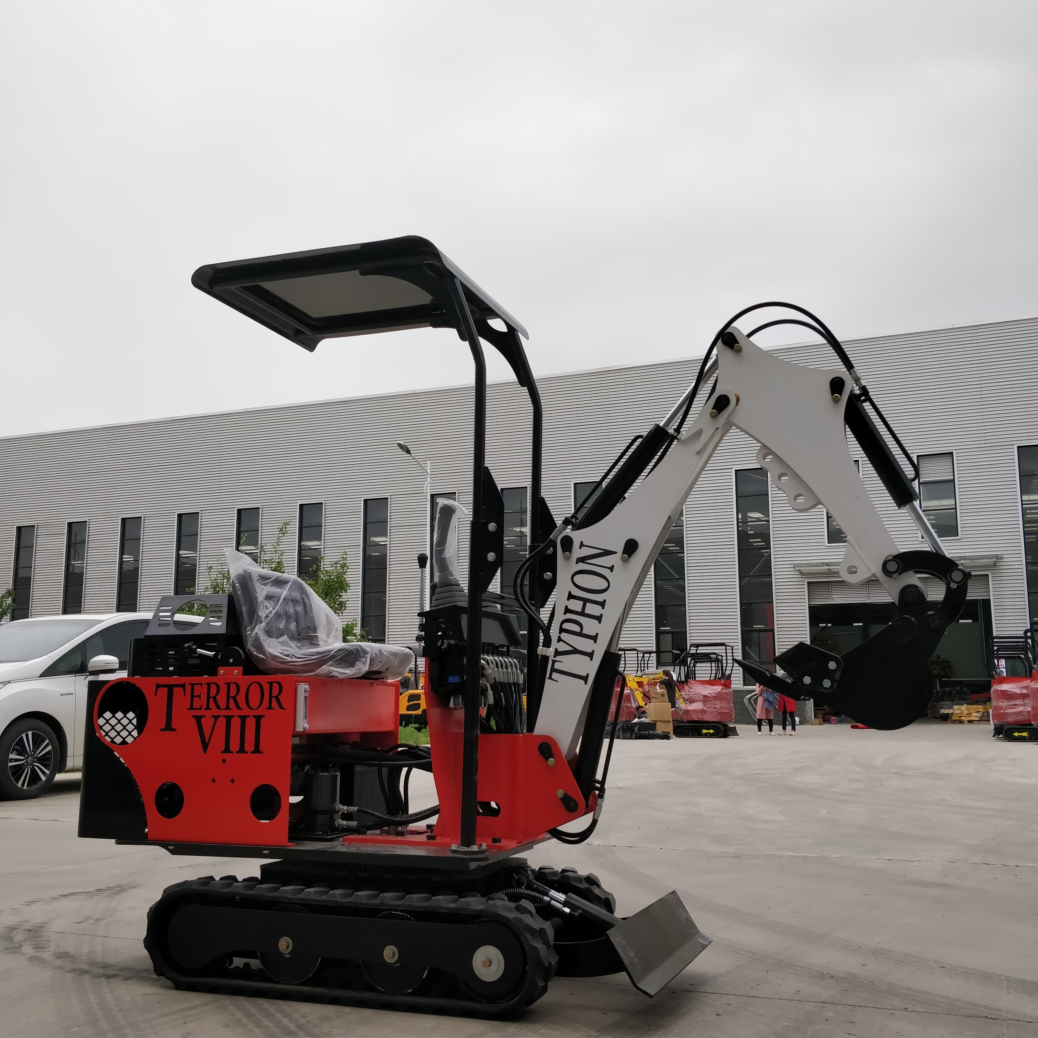 Brand New TYPHON TERROR VIII 800kg Mini Excavator
