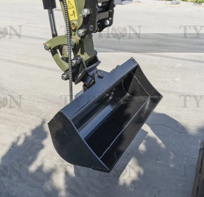 800mm Tilting Bucket Attachment For 2-3 ton Mini Excavator Hyd Digging Bucket