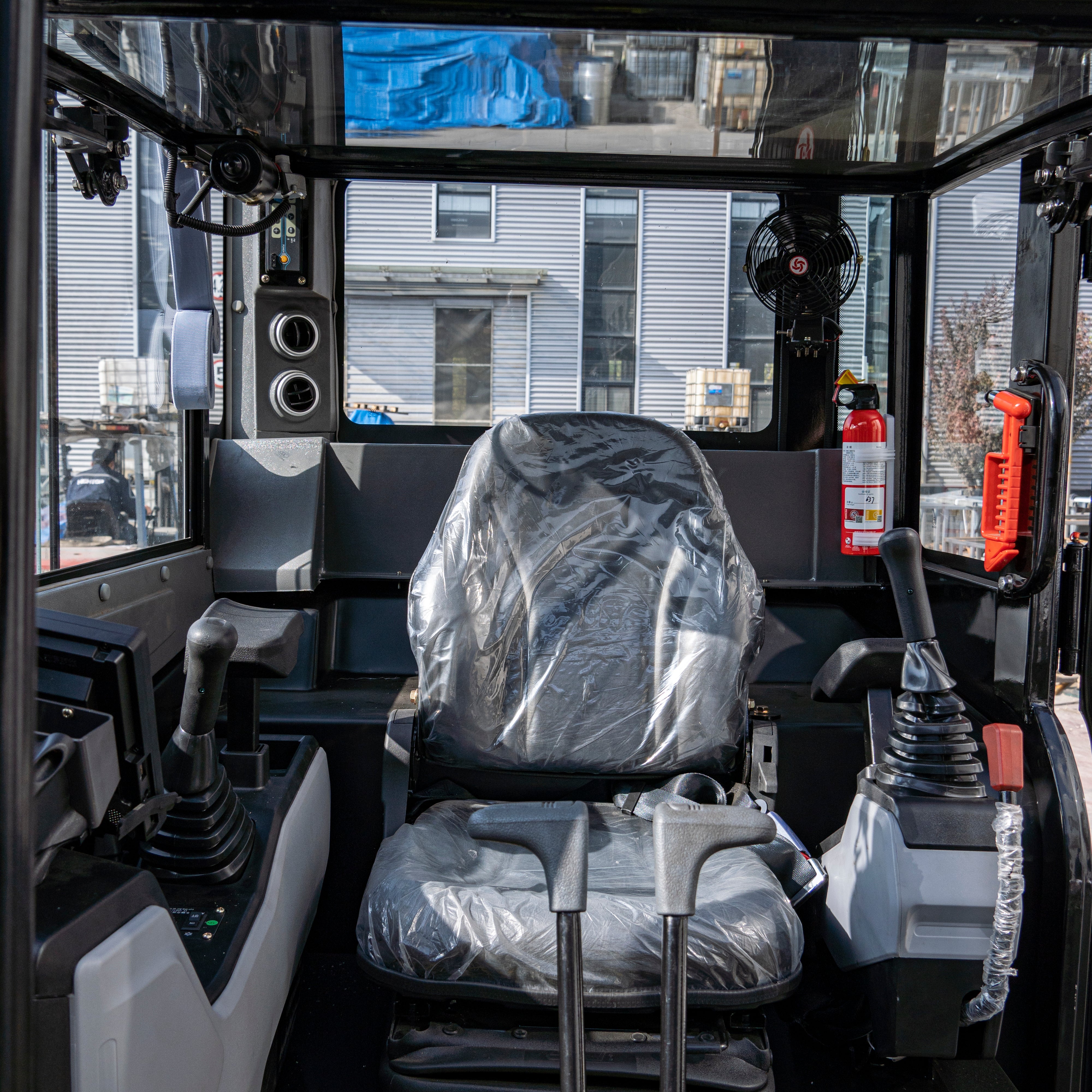 TYPHON TERROR LXV 6.6 Ton Mini Excavator Kubota V2607 56.9HP AC/Heater Cabin Boom Swing Two Speed Travel 0.23m³ Bucket Heavy Duty Construction Machine