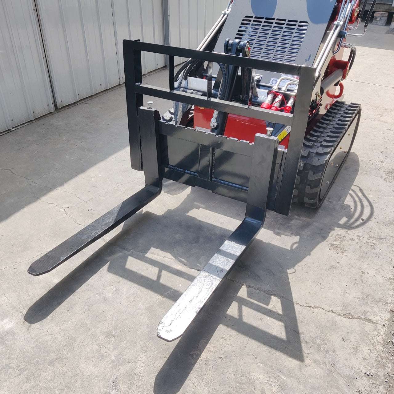 Skid Steer Loader Fork Pallet Attachment
