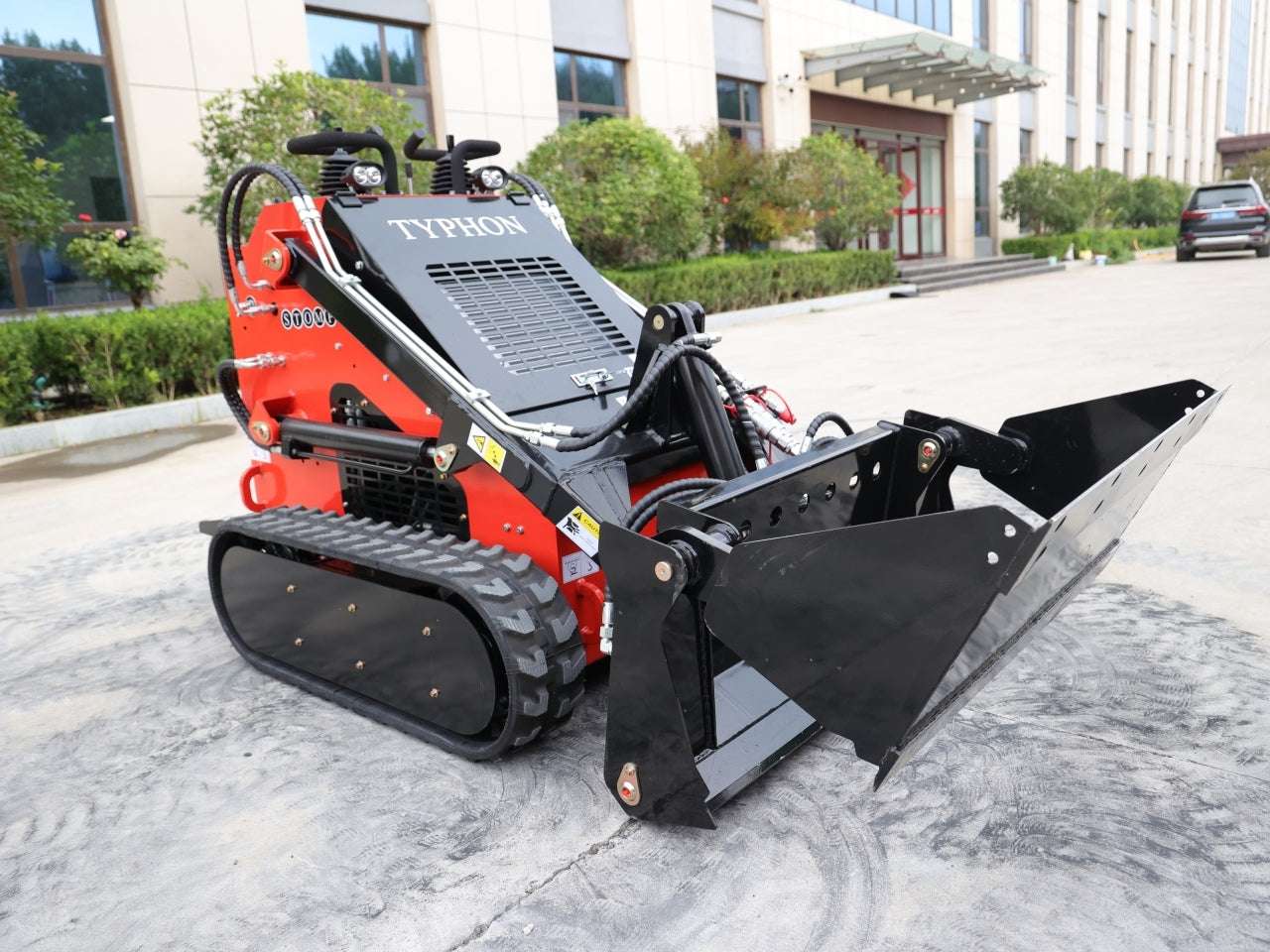 Skid Steer Loader 4 in one Bucket Attachment