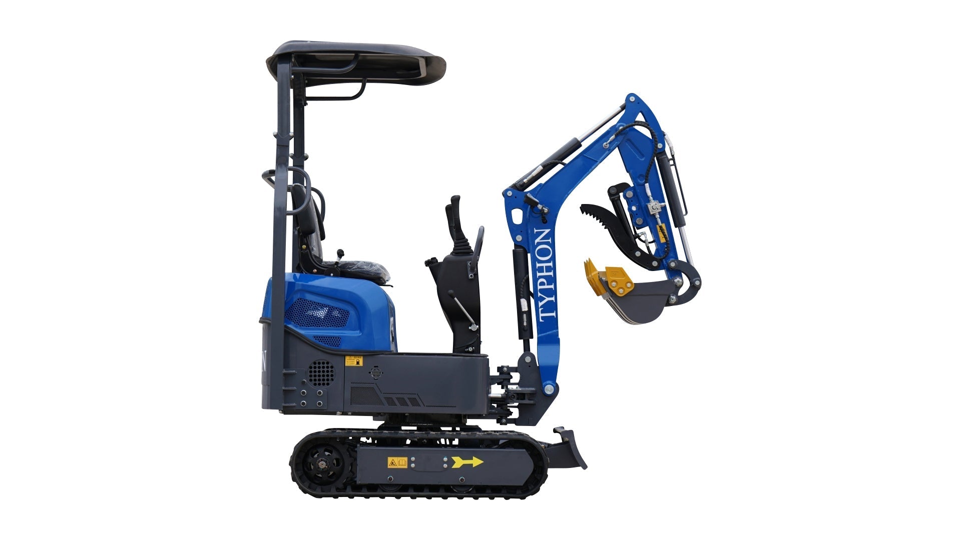 TYPHON TERROR XI STORM Mini Excavator – 1.1 Ton Boom Swing