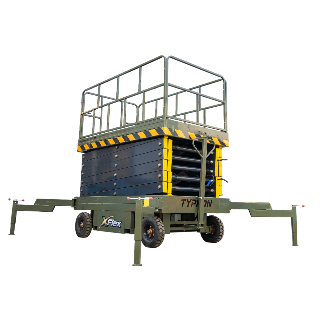 TYPHON xFlex-4065W Walk-behind Scissor Lift 40 ft lifting