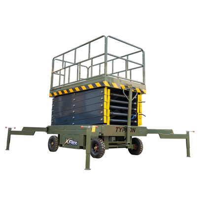 TYPHON xFlex-4065W Walk-behind Scissor Lift 40 ft lifting