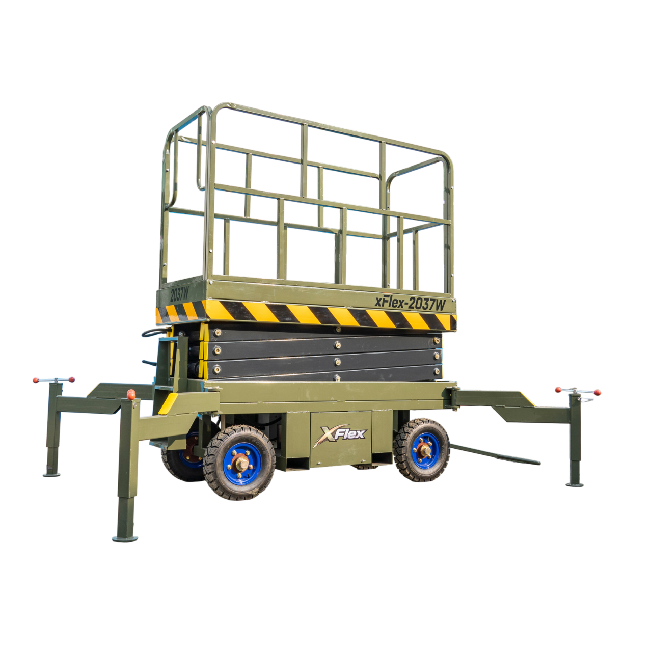 TYPHON xFlex-2037W Walk-Behind Scissor Lift  20 ft, load capacity 1102 lb, 110V Electric