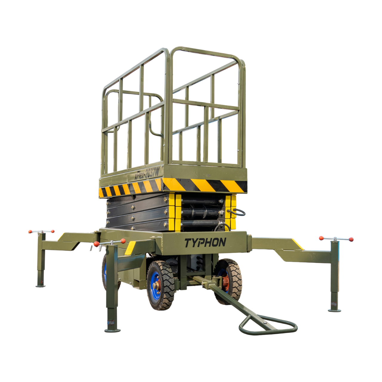 TYPHON xFlex-2037W Walk-Behind Scissor Lift  20 ft, load capacity 1102 lb, 110V Electric