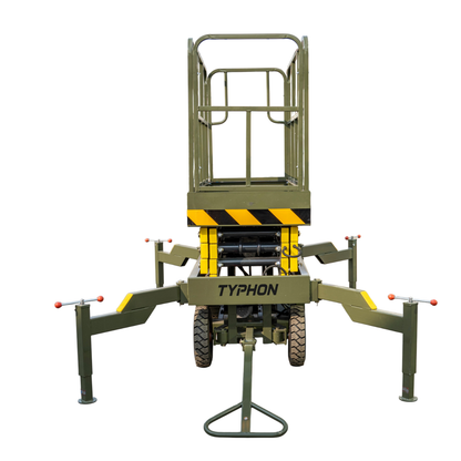 TYPHON xFlex-2037W Walk-Behind Scissor Lift  20 ft, load capacity 1102 lb, 110V Electric