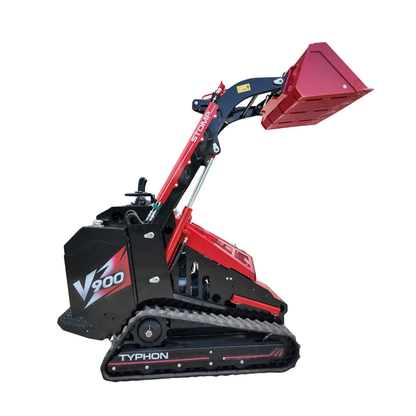 Typhon Stomp V900 Mini Track Loader Kubota D1105 25HP Diesel  Stand-On Skid Steer  EPA / EU Stage V