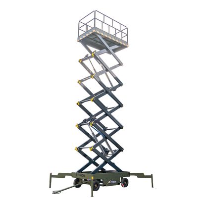 TYPHON xFlex-4065W Walk-behind Scissor Lift 40 ft lifting