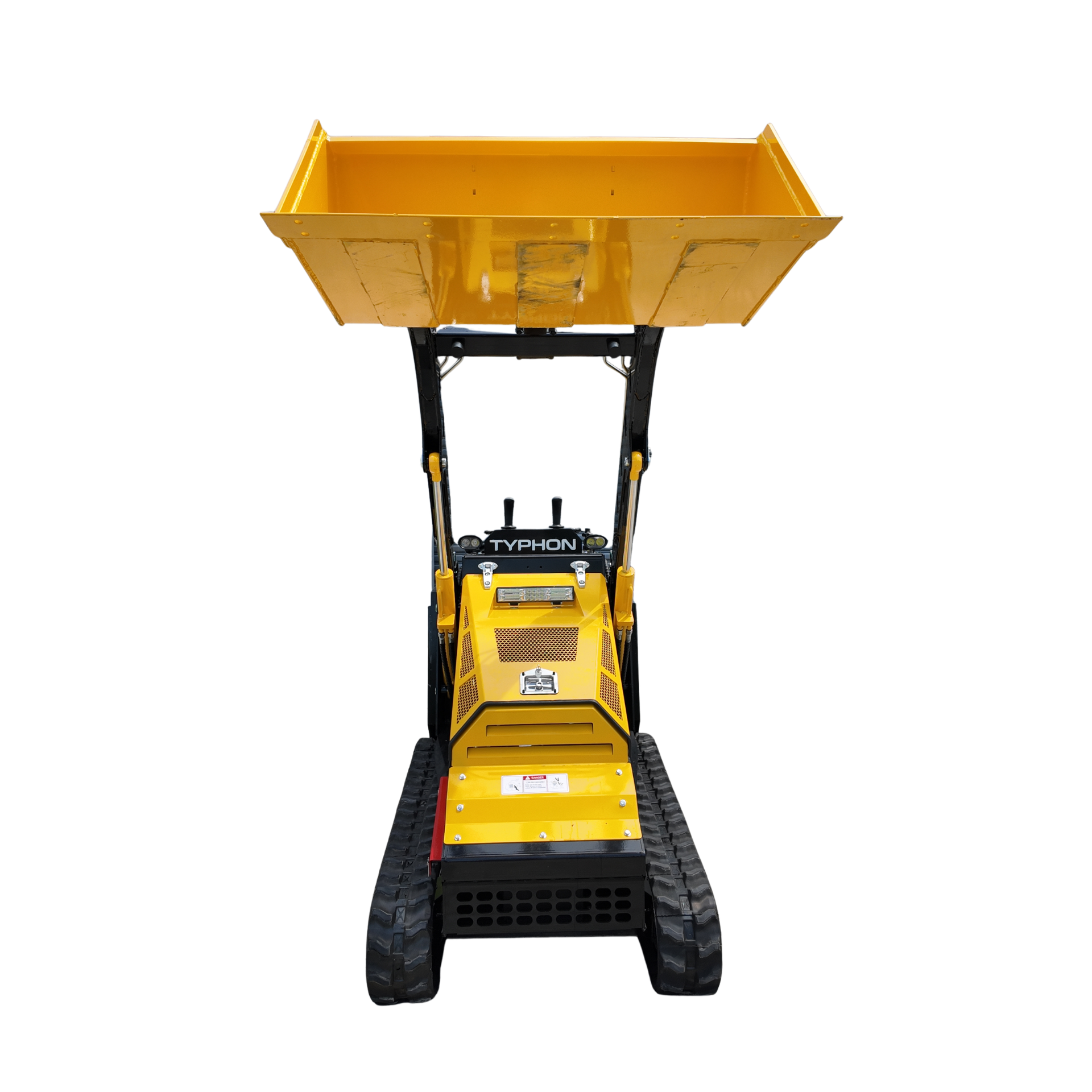 Typhon Stomp V900 Mini Track Loader  Kubota D1105 25HP Diesel  Stand-On Skid Steer Dual Aux Hydraulics  EPA Stage V