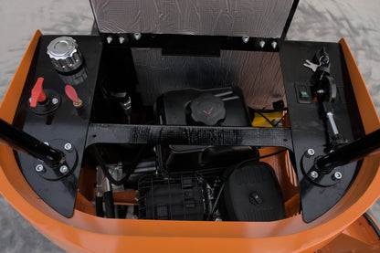 TYPHON TYRANT X 1-Ton Mini Excavator 13.5HP Briggs & Stratton Engine, Hydraulic Thumb Clip, Dozer Blade, 360° Body Swing