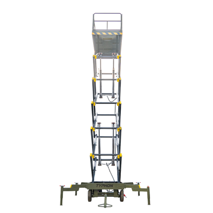 TYPHON xFlex-4065W Walk-behind Scissor Lift 40 ft lifting