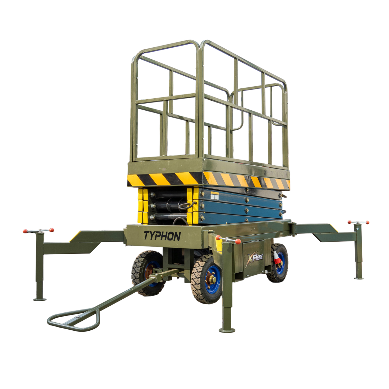 TYPHON xFlex-2037W Walk-Behind Scissor Lift  20 ft, load capacity 1102 lb, 110V Electric