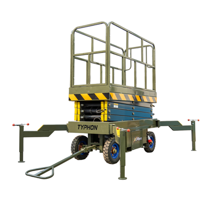 TYPHON xFlex-2037W Walk-Behind Scissor Lift  20 ft, load capacity 1102 lb, 110V Electric
