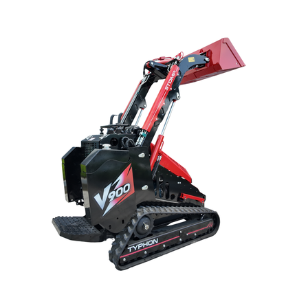 Typhon Stomp V900 Mini Track Loader Kubota D1105 25HP Diesel  Stand-On Skid Steer  EPA / EU Stage V