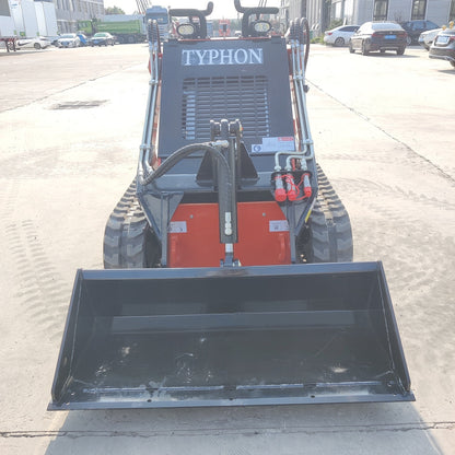 Brand New TYPHON STOMP 1,800lbs Mini Skid Steer 23HP Gas EPA B & S Engine