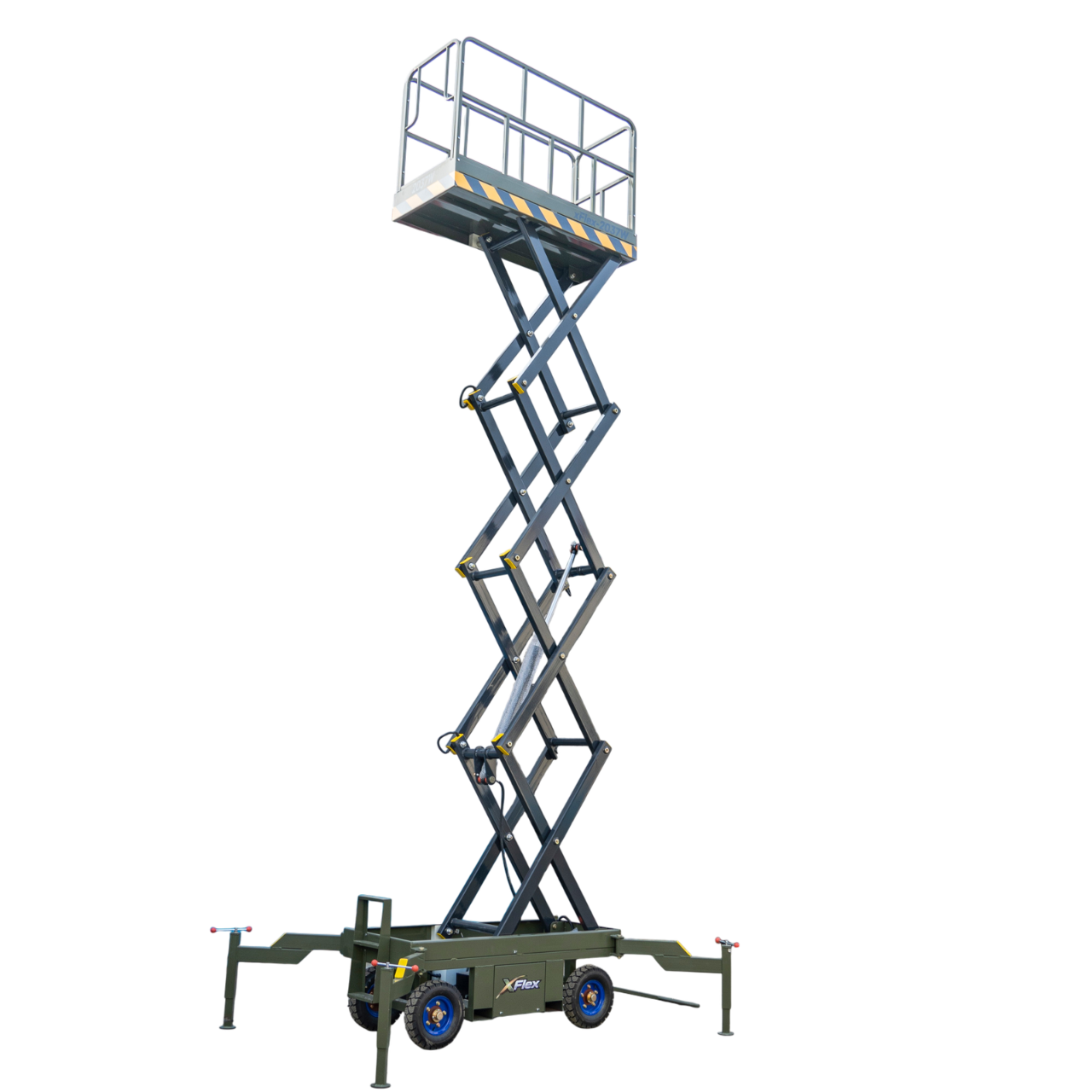 TYPHON xFlex-2037W Walk-Behind Scissor Lift  20 ft, load capacity 1102 lb, 110V Electric