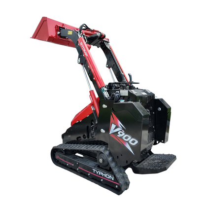 Typhon Stomp V900 Mini Track Loader Kubota D1105 25HP Diesel  Stand-On Skid Steer  EPA / EU Stage V