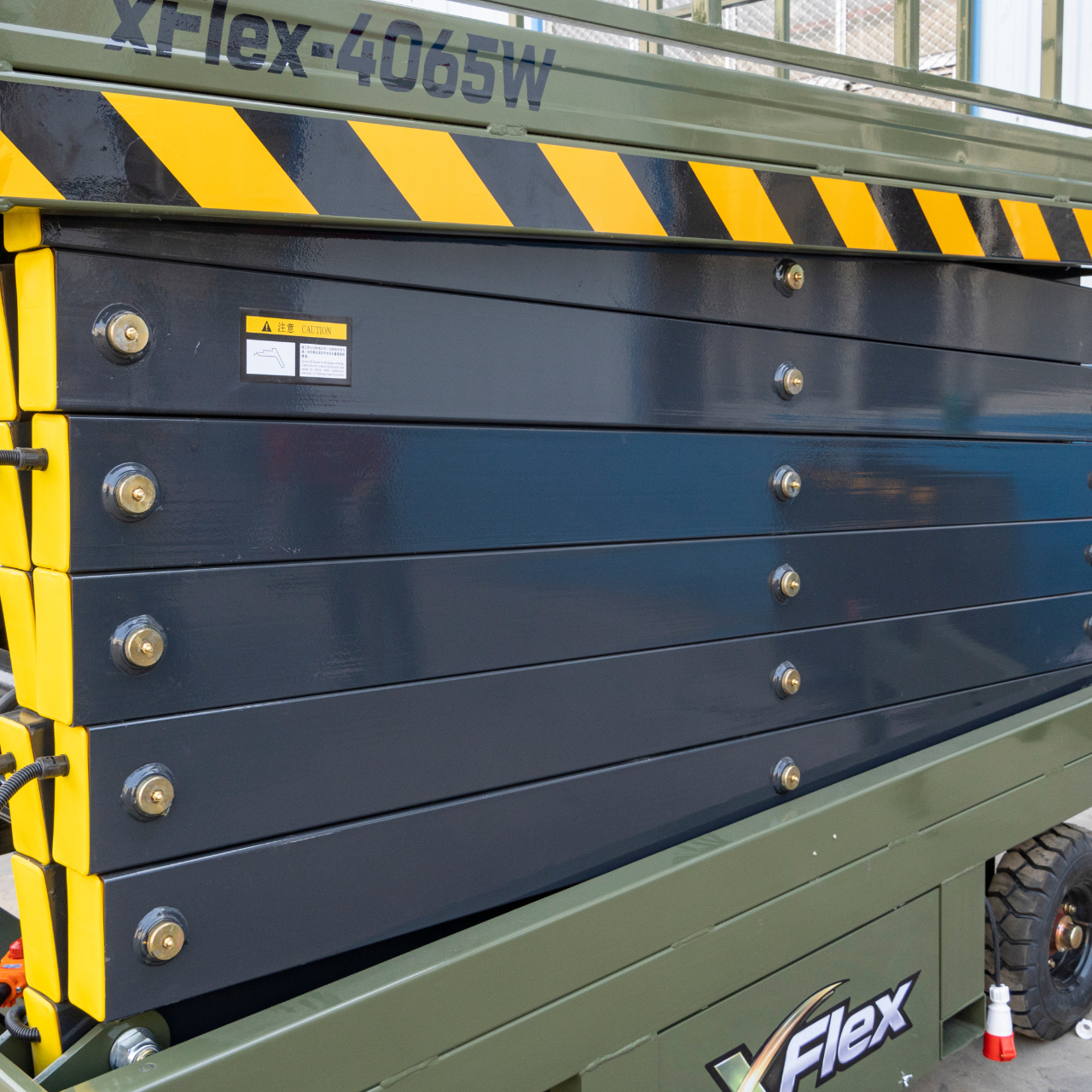 TYPHON xFlex-4065W Walk-behind Scissor Lift 40 ft lifting