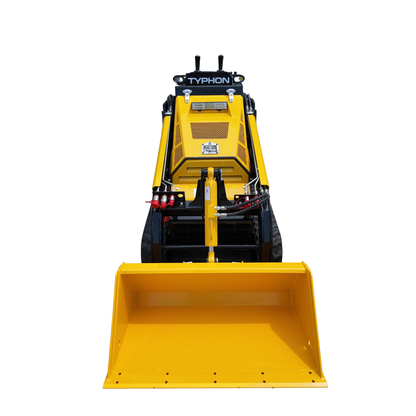 Typhon Stomp V900 Mini Track Loader  Kubota D1105 25HP Diesel  Stand-On Skid Steer Dual Aux Hydraulics  EPA Stage V