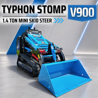 Typhon Stomp V900  25HP Kubota Diesel Mini Track Loader  Stand-On Skid Steer EPA/EU Stage V
