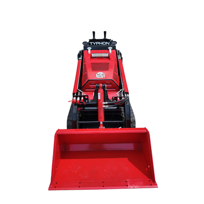 Typhon Stomp V900 Mini Track Loader Kubota D1105 25HP Diesel  Stand-On Skid Steer  EPA / EU Stage V