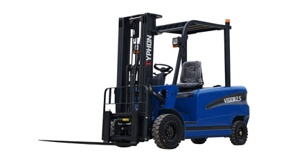 2025 TYPHON VIGOR 2.5 Blue Electric Forklift 2.5 Ton Lifter