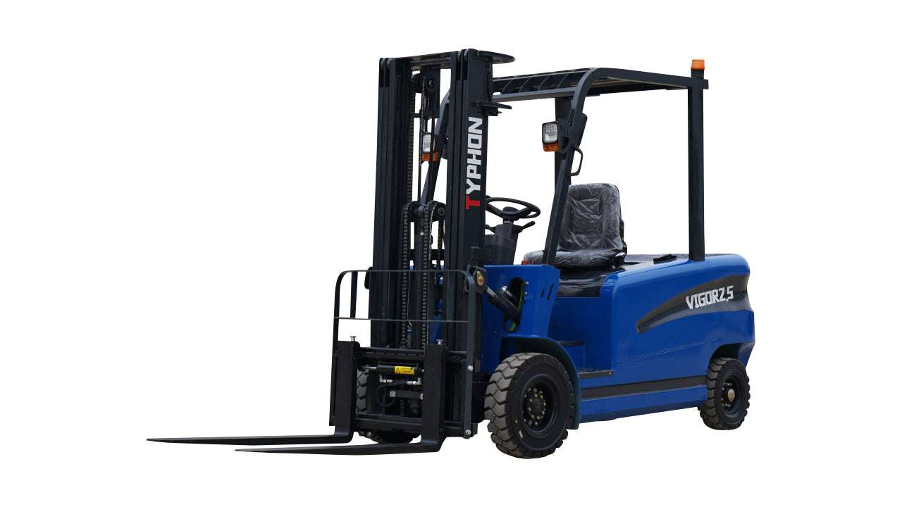 2025 TYPHON VIGOR 2.5 Blue Electric Forklift 2.5 Ton Lifter