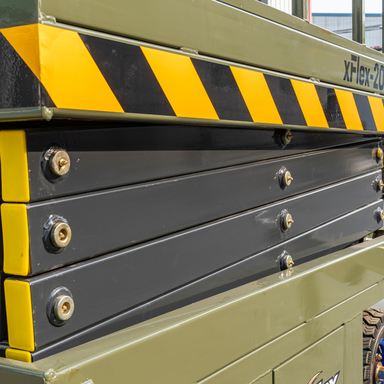 TYPHON xFlex-2037W Walk-Behind Scissor Lift  20 ft, load capacity 1102 lb, 110V Electric