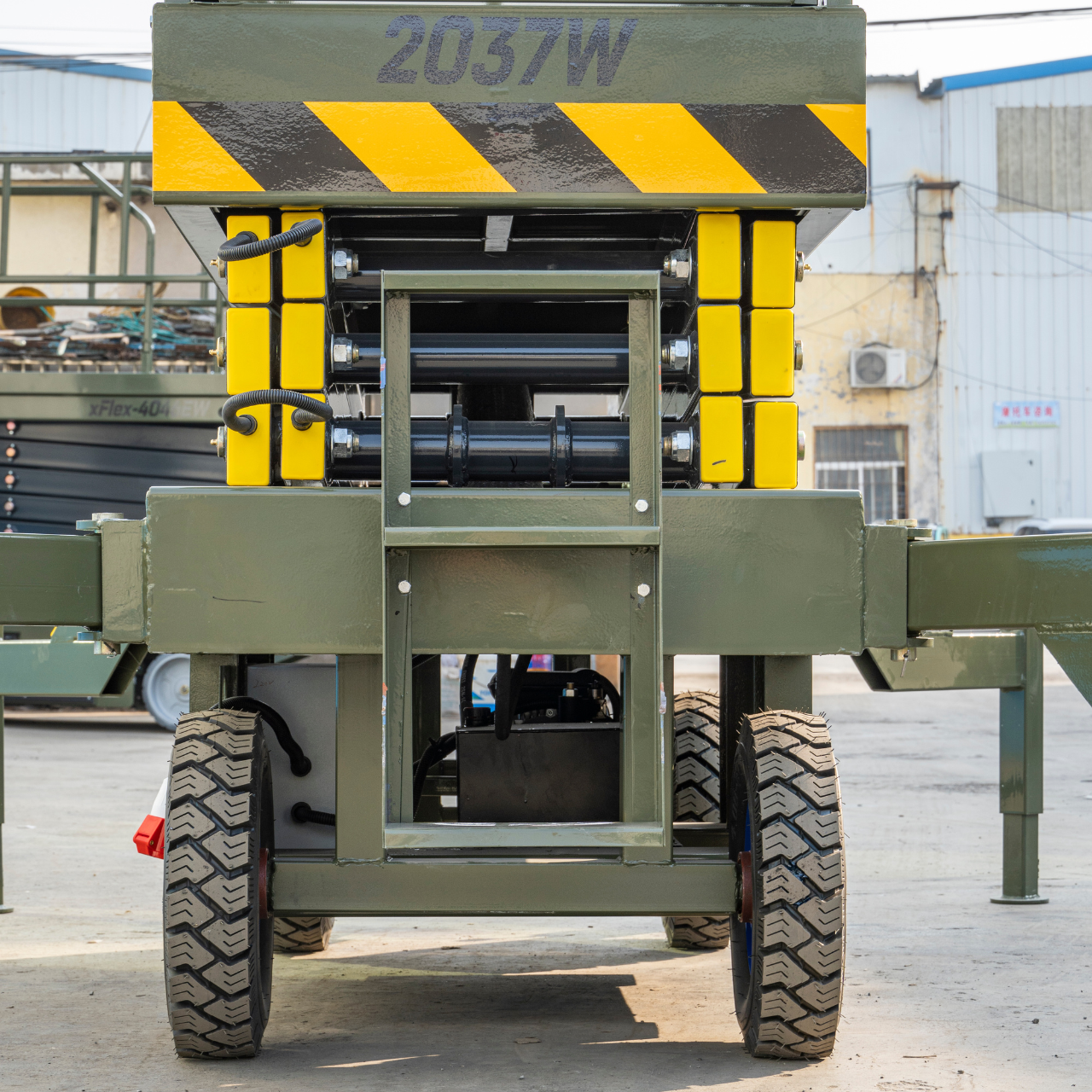 TYPHON xFlex-2037W Walk-Behind Scissor Lift  20 ft, load capacity 1102 lb, 110V Electric