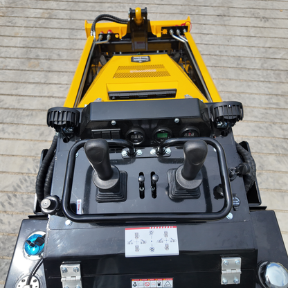 Typhon Stomp V900 Mini Track Loader  Kubota D1105 25HP Diesel  Stand-On Skid Steer Dual Aux Hydraulics  EPA Stage V