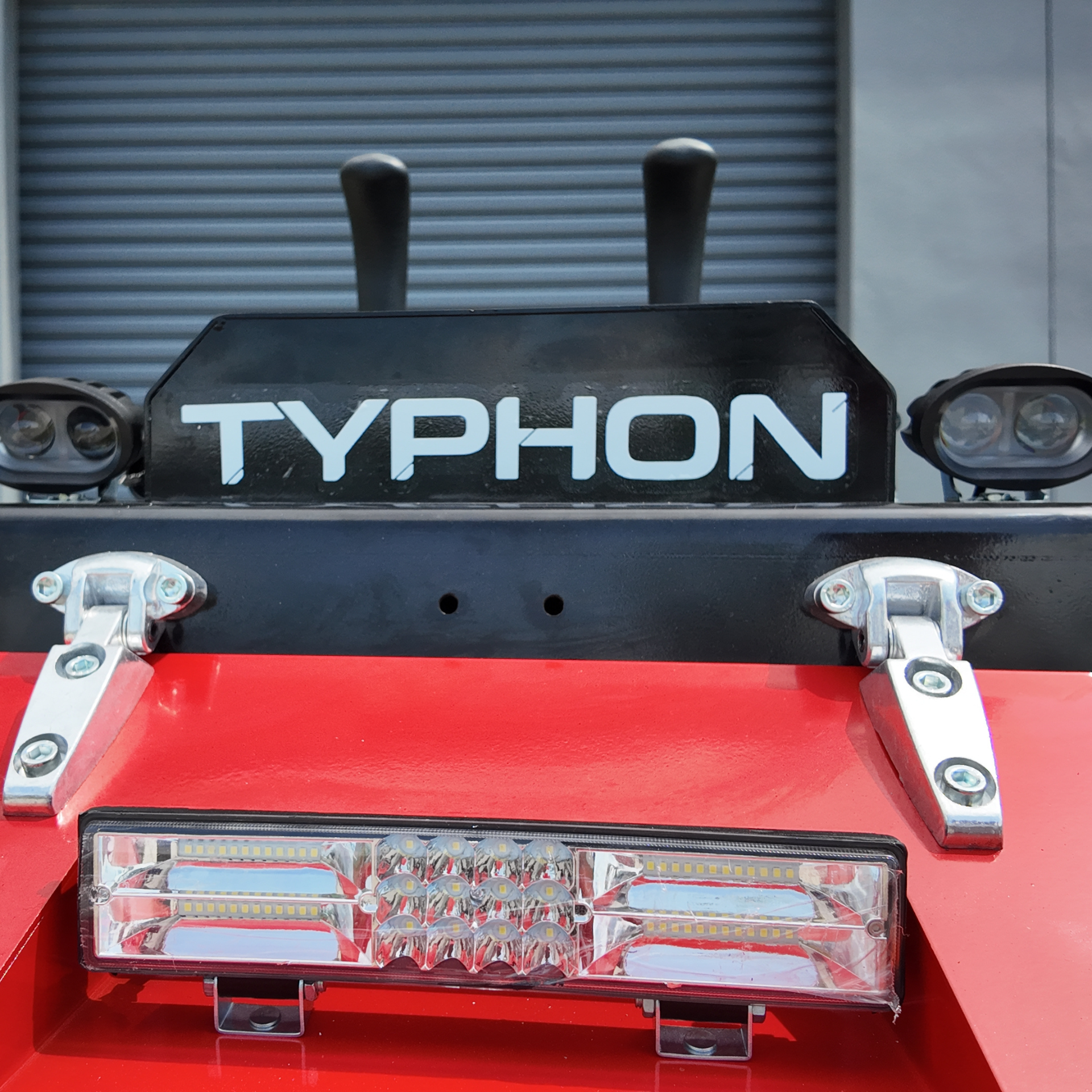 Typhon Stomp V900 Mini Track Loader Kubota D1105 25HP Diesel  Stand-On Skid Steer  EPA / EU Stage V