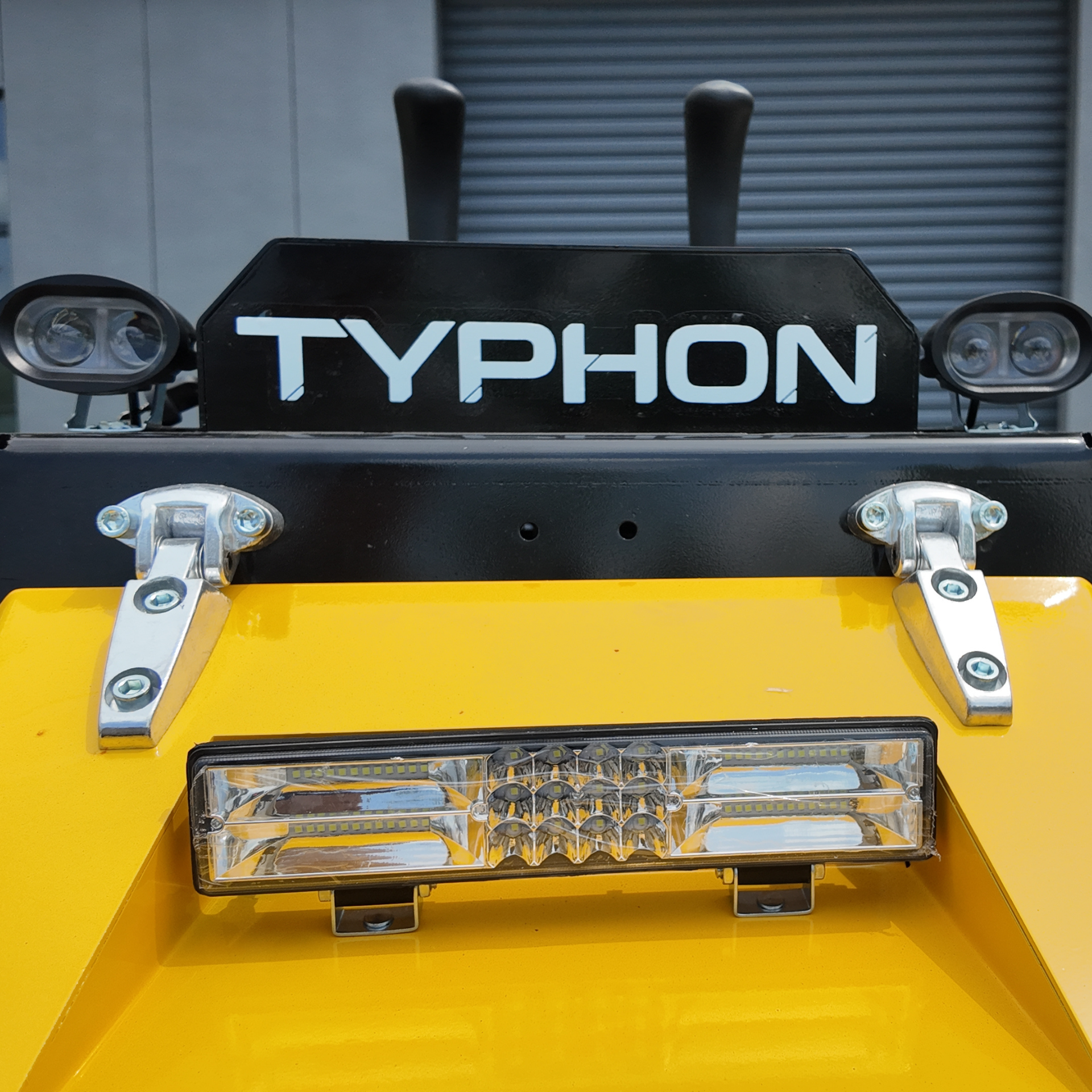 Typhon Stomp V900 Mini Track Loader  Kubota D1105 25HP Diesel  Stand-On Skid Steer Dual Aux Hydraulics  EPA Stage V