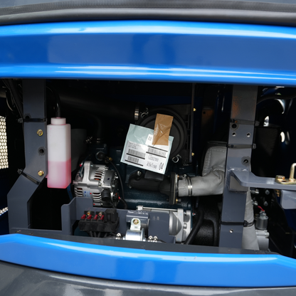 TYPHON TERROR XVII PRO 3800 lb mini excavator Hydraulic System Integrated Oil Cooler EPA-Certified Kubota D902 Engine